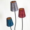 Liared Lámpara de Pie Negro, 3 luces