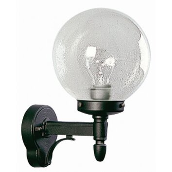 Albert 698 Aplique para exterior Negro, 1 luz