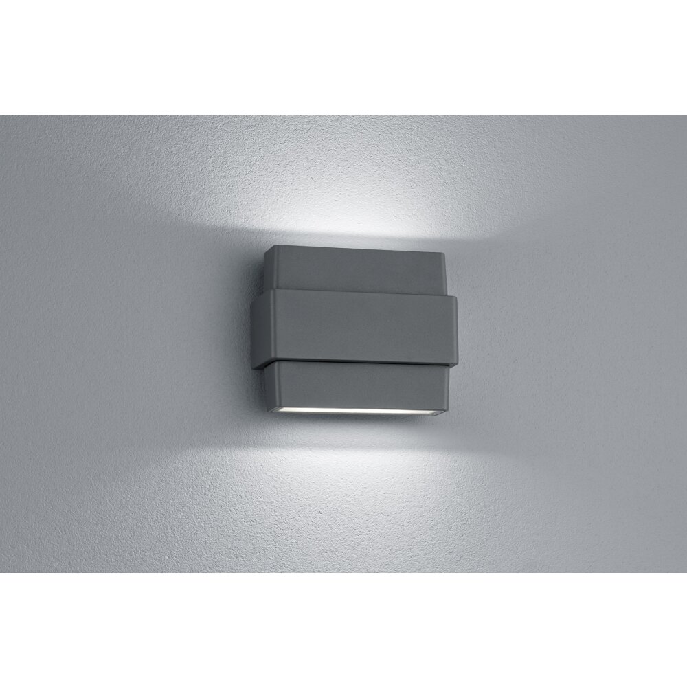 Trio PADMA Aplique LED Antracita, 2 luces main product photo