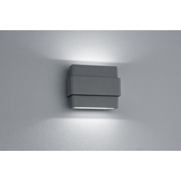 Trio PADMA Aplique LED Antracita, 2 luces