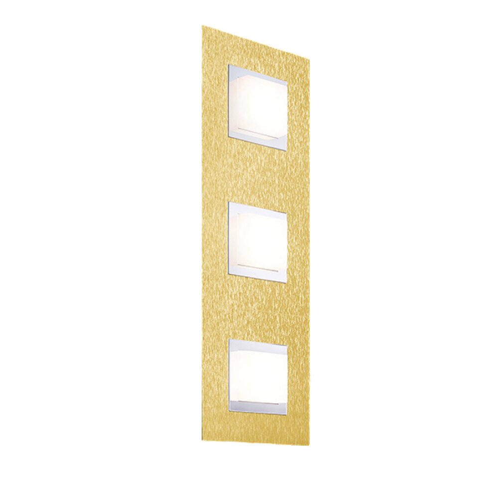 Grossmann BASIC Lámpara de techo o pared LED Latón, 3 luces main product photo
