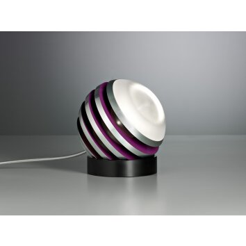 Tecnolumen Bulo Lámpara de mesa LED Lila, 1 luz