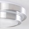 Mirabeau Lámpara de Techo LED Blanca, 2 luces, Mando a distancia, Cambia de color