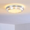 Mirabeau Lámpara de Techo LED Blanca, 2 luces, Mando a distancia, Cambia de color
