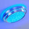 Mirabeau Lámpara de Techo LED Blanca, 2 luces, Mando a distancia, Cambia de color