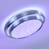 Mirabeau Lámpara de Techo LED Blanca, 2 luces, Mando a distancia, Cambia de color