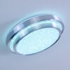 Mirabeau Lámpara de Techo LED Blanca, 2 luces, Mando a distancia, Cambia de color