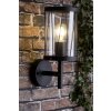 Brilliant Reed Aplique para exterior Negro, 1 luz