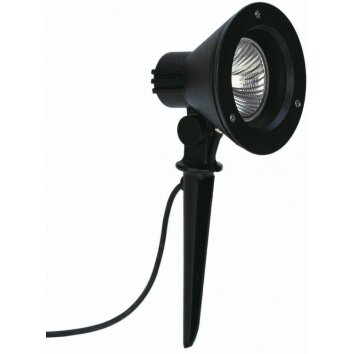 Albert 2156 Foco proyector jardin Negro, 1 luz