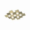 Grossmann CREO Lámpara de Techo LED Latón, 7 luces