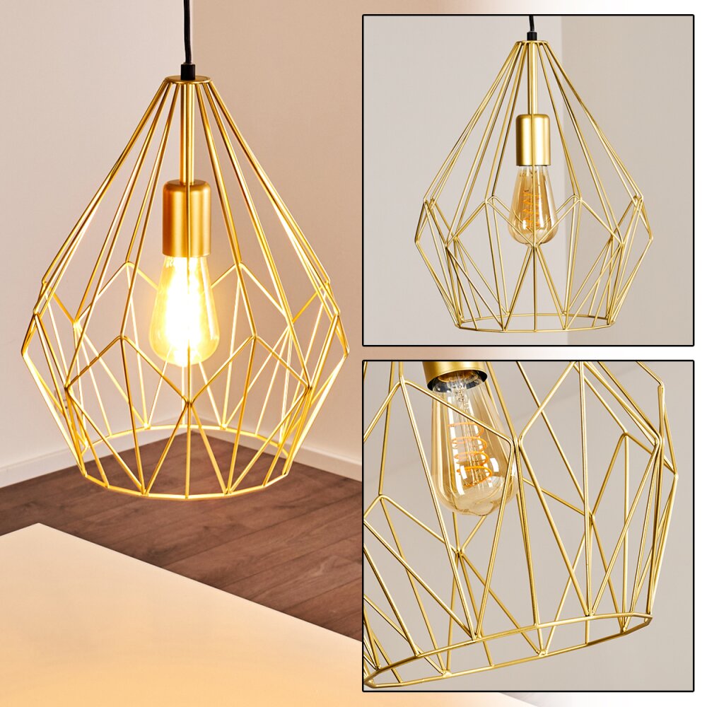 Marang Lámpara Colgante dorado, 1 luz main product photo