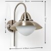 Gielas Aplique para exterior Acero inoxidable, 1 luz