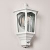 Brissago Aplique para exterior Blanca, 1 luz, Sensor de movimiento
