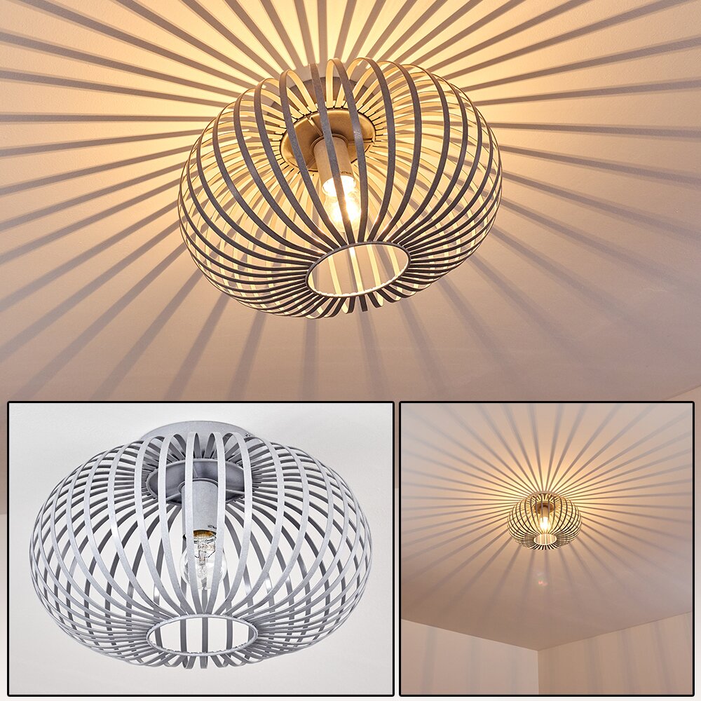 Lepa Lámpara de Techo Gris, 1 luz main product photo