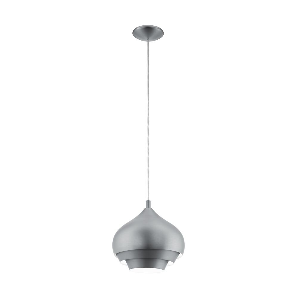 Eglo CAMBORNE Lámpara Colgante Plata, 1 luz main product photo