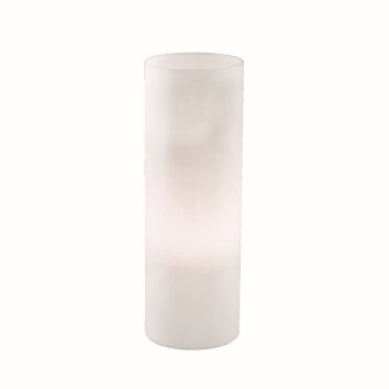 Ideal Lux EDO Lámpara de Mesa Blanca, 1 luz