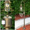 BORKAN Poste de Jardín Marrón, oro, 1 luz, Sensor de movimiento BORKAN Poste de Jardín Marrón, oro, 1 luz, Sensor de movimiento