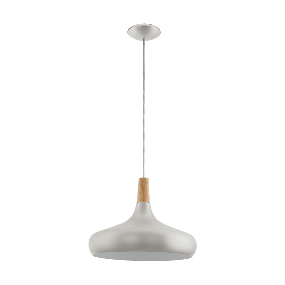 Eglo SABINAR Lámpara Colgante Acero inoxidable, Plata, 1 luz main product photo