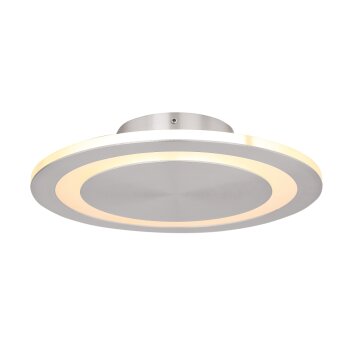 Globo UFO Lámpara de Techo LED Vidrio, 1 luz