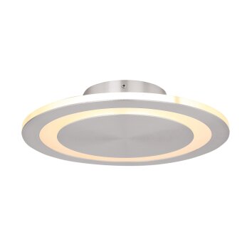 Globo UFO Lámpara de Techo LED Vidrio, 1 luz