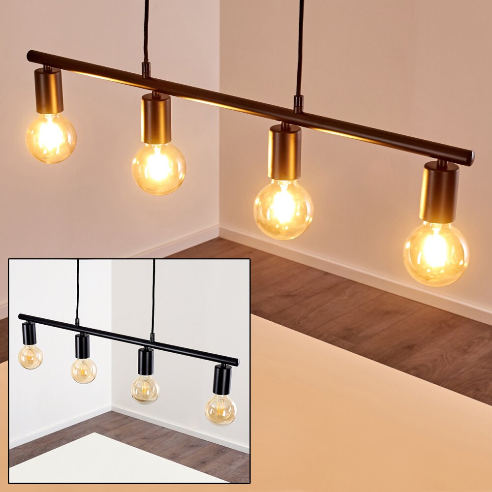 Maidford Lámpara Colgante Negro, 4 luces main product photo