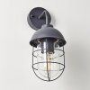 Toftlund Aplique para exterior Gris, 1 luz