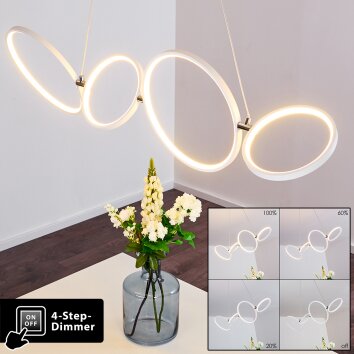Rodekro Lámpara Colgante LED Blanca, 1 luz