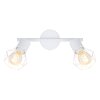 Globo XARA I Proyector Blanca, 2 luces
