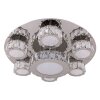 Lámpara de Techo Globo AMUR LED Cromo, 1 luz