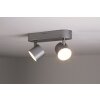 Philips STAR Foco para techo LED Aluminio, Acero inoxidable, 2 luces