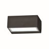 Ideal Lux TWIN Aplique para exterior Negro, 1 luz