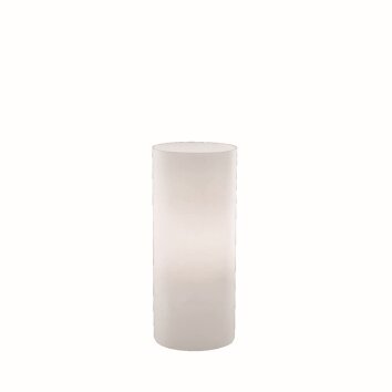 Ideal Lux EDO Lámpara de Mesa Blanca, 1 luz