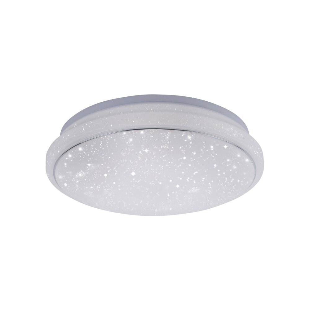 Leuchten Direkt Ls-JUPI Lámpara de Techo LED Blanca, 1 luz, Mando a distancia, Cambia de color main product photo