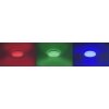 Leuchten Direkt Ls-JUPI Lámpara de Techo LED Blanca, 1 luz, Mando a distancia, Cambia de color