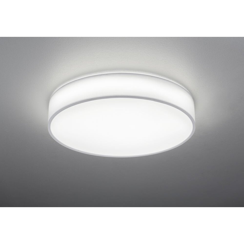 Trio LUGANO Lámpara de Techo LED Blanca, 1 luz, Mando a distancia main product photo