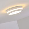 Wollongong Lámpara de techo para exterior LED Blanca, 1 luz