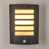 Aplique para exterior Alslev Antracita, 1 luz, Sensor de movimiento