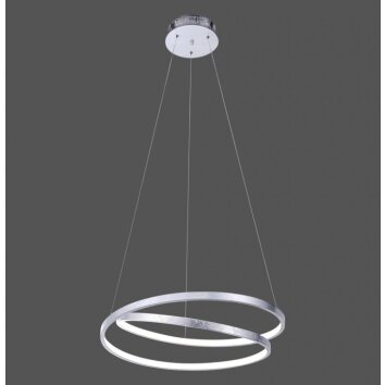 ROMAN Lámpara Colgante LED Plata, 1 luz
