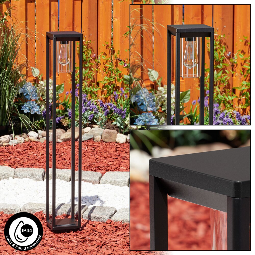 Baoshan Poste de Jardín Negro, 1 luz main product photo