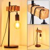 Barbengo Lámpara de mesa Marrón, Negro, 1 luz