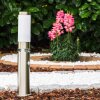 Avize Poste de jardin Acero inoxidable, 1 luz, Sensor de movimiento