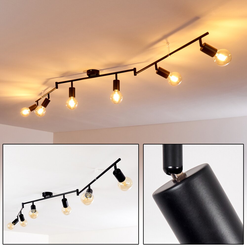 Maidford Lámpara de Techo Negro, 6 luces main product photo