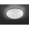 Leuchten Direkt Skyler Lámpara de Techo LED Blanca, 1 luz, Mando a distancia, Cambia de color