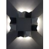 Aplique para exterior Mantra TRIAX LED Gris, 1 luz