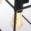 Lámpara Colgante Steinhauer Mats Negro, 4 luces