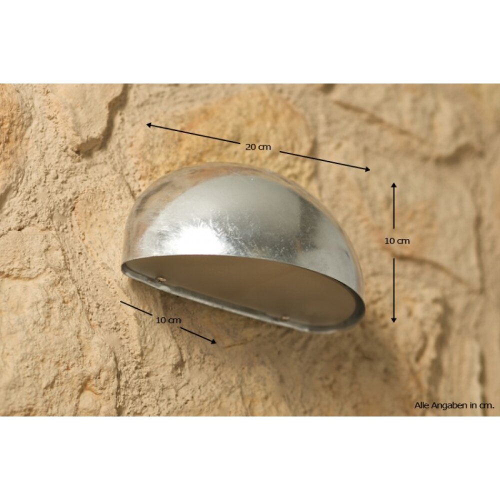 Nordlux Scorpius Aplique Acero inoxidable, Galvanizado, 1 luz main product photo