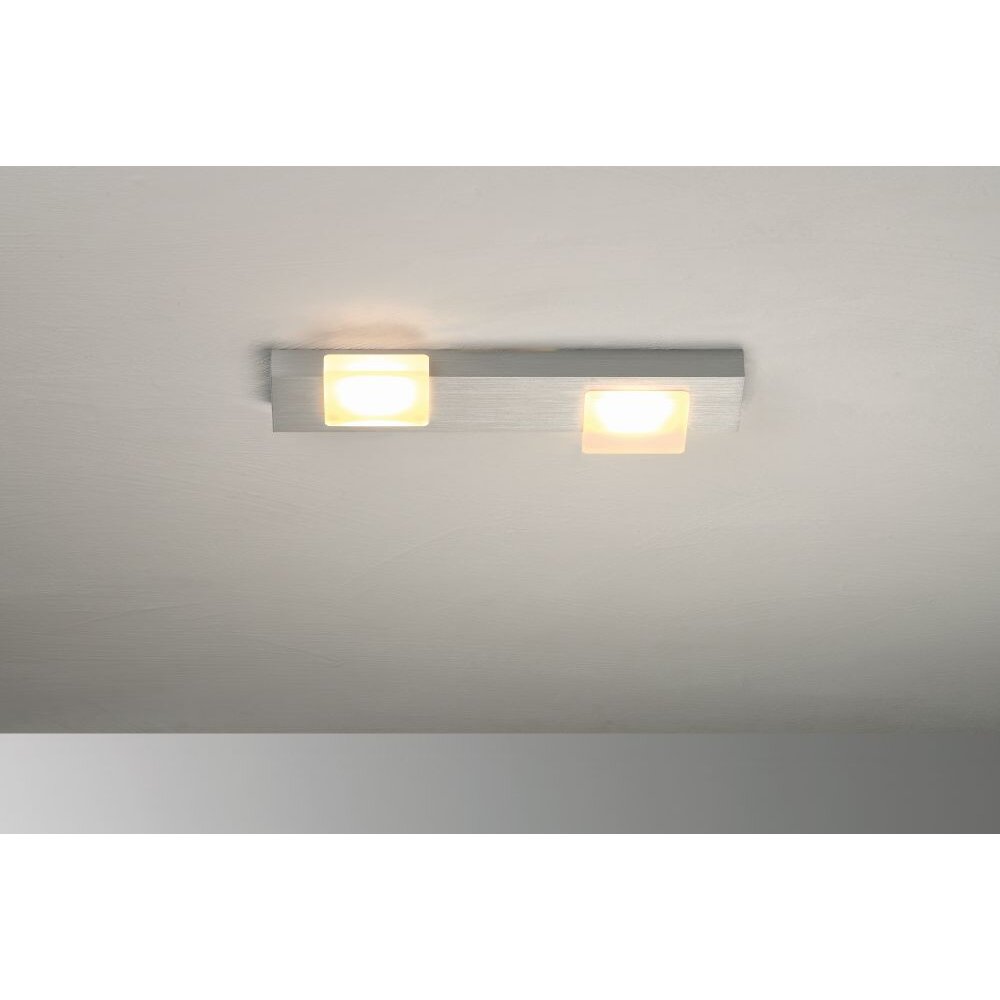 Bopp Lamina Lámpara de Techo LED Aluminio, 2 luces main product photo
