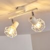 Gullspang Lámpara de Techo Blanca, 2 luces
