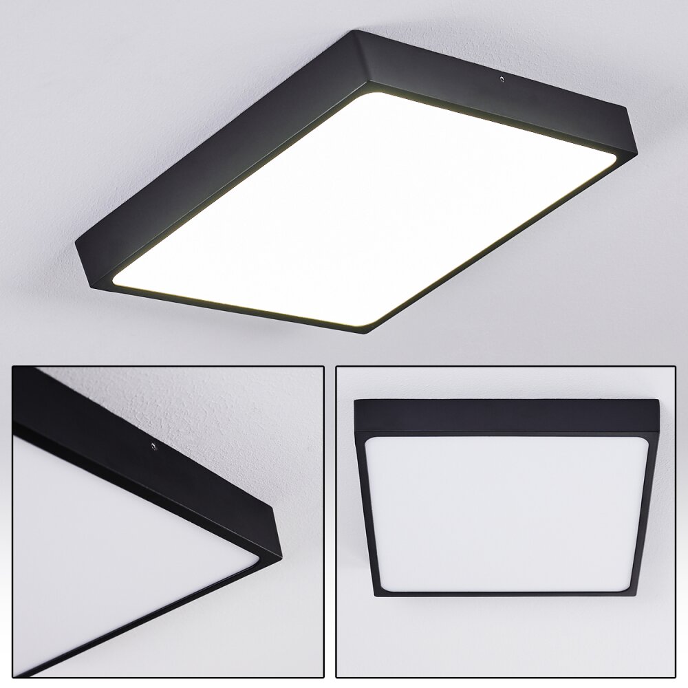 Kragos Lámpara de Techo LED Negro, Blanca, 1 luz main product photo