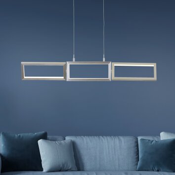 Brilliant Living Tunar Lámpara Colgante LED Aluminio, 1 luz